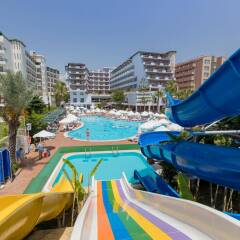 Holiday Park Resort Турция, Окурджалар - отзывы, цены и фото номеров - забронировать отель Holiday Park Resort онлайн бассейн фото 2