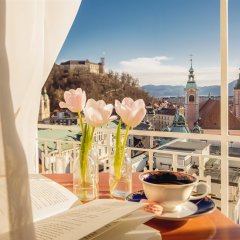Отель Grand Hotel Union Словения, Любляна - 4 отзыва об отеле, цены и фото номеров - забронировать отель Grand Hotel Union онлайн балкон