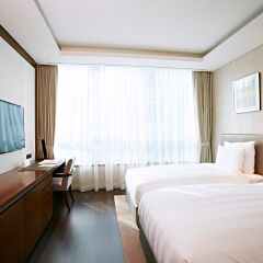 Отель Lotte City Hotel Myeongdong Южная Корея, Сеул - 2 отзыва об отеле, цены и фото номеров - забронировать отель Lotte City Hotel Myeongdong онлайн комната для гостей фото 2