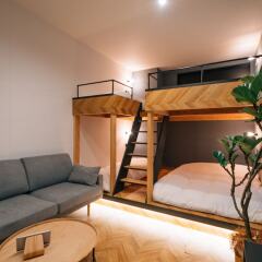 mizuka Daimyo 3 unmanned hotel Фукуока комната для гостей фото 5