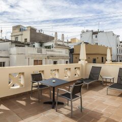 Отель Catalonia Excelsior Испания, Валенсия - 1 отзыв об отеле, цены и фото номеров - забронировать отель Catalonia Excelsior онлайн балкон