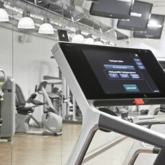 Отель DORMERO Hotel Hannover Германия, Ганновер - отзывы, цены и фото номеров - забронировать отель DORMERO Hotel Hannover онлайн фитнесс-зал