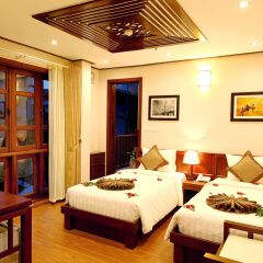 Hanoi Nostalgia Hotel And Spa Ханой комната для гостей фото 5