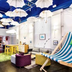 Отель ibis Styles Manchester Portland Hotel (Newly refurbished) Великобритания, Манчестер - отзывы, цены и фото номеров - забронировать отель ibis Styles Manchester Portland Hotel (Newly refurbished) онлайн интерьер отеля фото 2