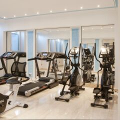 Grand Hotel Palladium Munich Мюнхен фитнесс-зал фото 3