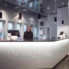 Arthur Hotel интерьер отеля