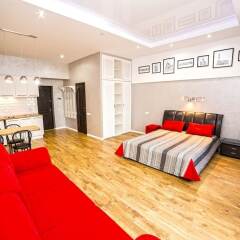 Апартаменты Apartment Mitskevicha 5a комната для гостей фото 3