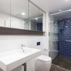Апартаменты Baxter Street Apartments ванная