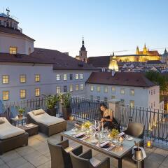 Отель Mandarin Oriental Prague Прага балкон