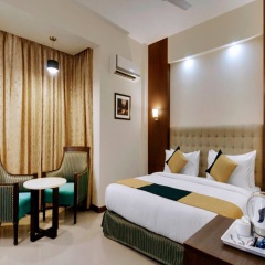 Отель The Pamposh New Delhi комната для гостей