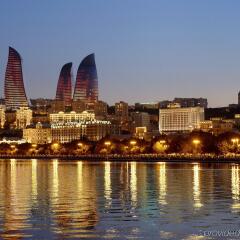 Отель Fairmont Baku at the Flame Towers Азербайджан, Баку - - забронировать отель Fairmont Baku at the Flame Towers, цены и фото номеров приотельная территория