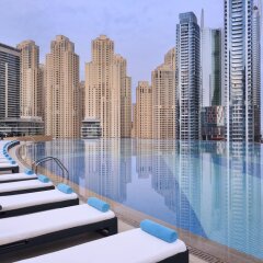 Отель Address Dubai Marina бассейн фото 3