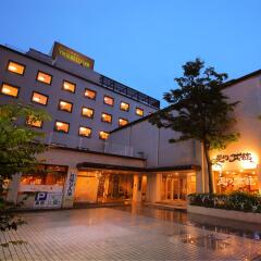 Green Hotel Yes Ohmi Hachiman Омихатиман вид на фасад
