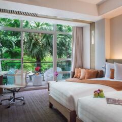 Отель Pullman Bangkok King Power Таиланд, Бангкок - отзывы, цены и фото номеров - забронировать отель Pullman Bangkok King Power онлайн комната для гостей фото 5