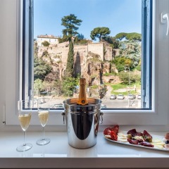 Отель Foro Romano Luxury Suites в номере