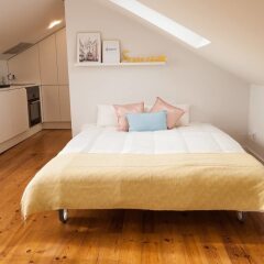 Апартаменты Cosy Studio in Lapa District Лиссабон комната для гостей фото 5