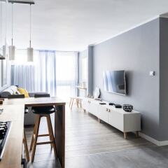 Отель Apartament - ul. Marszałkowska 111A Польша, Варшава - отзывы, цены и фото номеров - забронировать отель Apartament - ul. Marszałkowska 111A онлайн комната для гостей фото 3