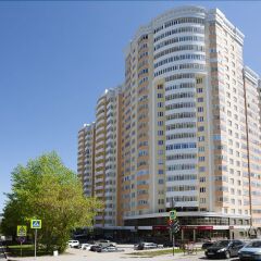 Апартаменты Apartment Etazhy Sheynkmana Kuybysheva Екатеринбург вид на фасад