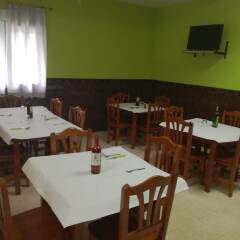 Отель Alojamiento Bar Rte Cuatro Caminos питание фото 2