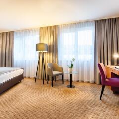 Leonardo Hotel Düsseldorf City Center комната для гостей
