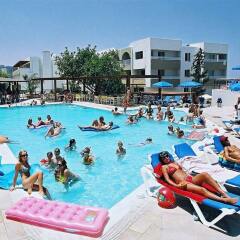 Отель Sirene Beach Hotel - All Inclusive Греция, Родос - 1 отзыв об отеле, цены и фото номеров - забронировать отель Sirene Beach Hotel - All Inclusive онлайн бассейн фото 3