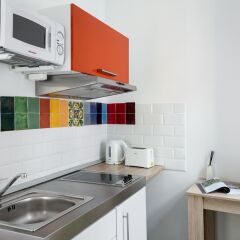 Отель Amber Gardenview Studios в номере фото 6