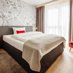 Отель IntercityHotel Braunschweig Германия, Брауншвейг - отзывы, цены и фото номеров - забронировать отель IntercityHotel Braunschweig онлайн комната для гостей фото 2