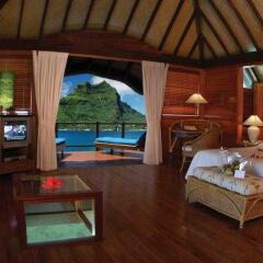 Отель Eden Beach Hotel Bora Bora Французская Полинезия, Бора-Бора - отзывы, цены и фото номеров - забронировать отель Eden Beach Hotel Bora Bora онлайн комната для гостей фото 3