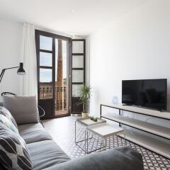 Апартаменты Aspasios Poblenou Apartments комната для гостей фото 5