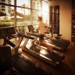 Отель Pan Pacific Orchard фитнесс-зал фото 3