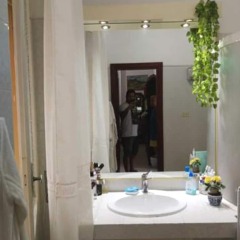 Отель Amsicora Room ванная
