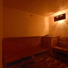 Отель Ryokan Kiraku Беппу сауна