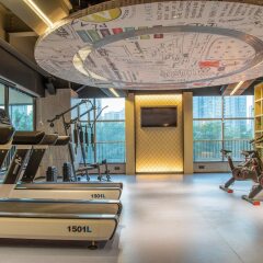 Отель ibis Xi'an North Second Ring Weiyang Rd Hotel Китай, Сиань - отзывы, цены и фото номеров - забронировать отель ibis Xi'an North Second Ring Weiyang Rd Hotel онлайн фитнесс-зал фото 2