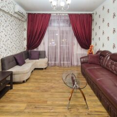 Апартаменты MosApts Apartment at Kiyevskaya комната для гостей фото 4