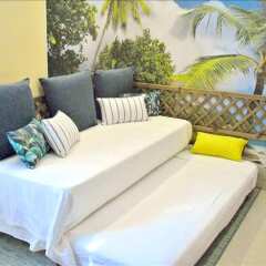 Апартаменты Apartment With one Bedroom in Calafell, With Private Pool, Enclosed Ga комната для гостей
