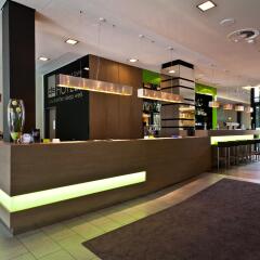 Novum Style Hotel Hamburg-Centrum интерьер отеля