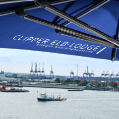 Отель Clipper Elb-Lodge Германия, Гамбург - отзывы, цены и фото номеров - забронировать отель Clipper Elb-Lodge онлайн приотельная территория