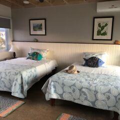 Отель Turtles Nest Villa Треже-Бич комната для гостей
