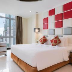 Отель FuramaXclusive Asoke, Bangkok Таиланд, Бангкок - отзывы, цены и фото номеров - забронировать отель FuramaXclusive Asoke, Bangkok онлайн комната для гостей фото 4