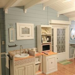 Отель Cottage Morinokokage Япония, Якусима - отзывы, цены и фото номеров - забронировать отель Cottage Morinokokage онлайн ванная фото 2