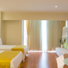 Отель Holiday Inn Express And Suites Mexico City At The Wtc Мехико комната для гостей фото 3