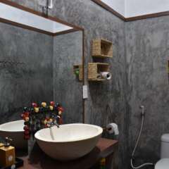 Отель The Happy Bird B&B ванная фото 2