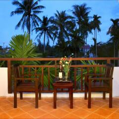 Отель Green Areca villa балкон