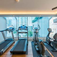 Отель Interlux Premier Sukumvit 13 By Favstay фитнесс-зал фото 2