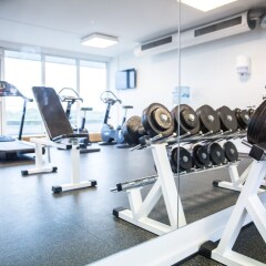 Отель Comwell Kellers Park Боркоп фитнесс-зал