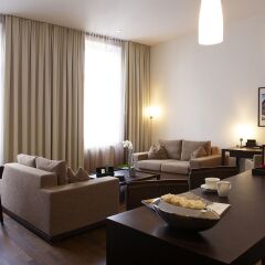 Отель MyPlace - Premium Apartments Riverside Австрия, Вена - отзывы, цены и фото номеров - забронировать отель MyPlace - Premium Apartments Riverside онлайн комната для гостей фото 4