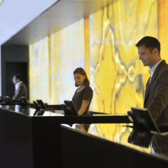 Отель JW Marriott Marquis Dubai интерьер отеля