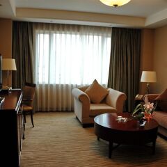 Jin Jiang Galaxy Hotel комната для гостей фото 3