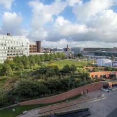 Отель Hilton Liverpool City Centre Великобритания, Ливерпуль - отзывы, цены и фото номеров - забронировать отель Hilton Liverpool City Centre онлайн балкон