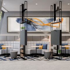 Отель Courtyard by Marriott Vilnius City Center интерьер отеля